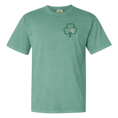 Monogrammed Irish Shamrock T-Shirt