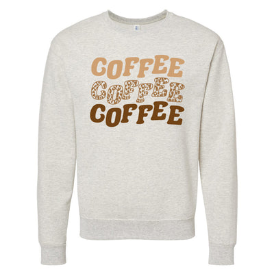 'Coffee, Coffee, Coffee' Crewneck Sweatshirt