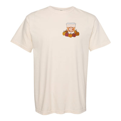 Monogrammed 'Pumpkin Coffee' T-Shirt