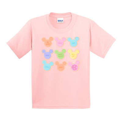Kids Monogrammed 'Mickey Valentine's Cookies' T-Shirt
