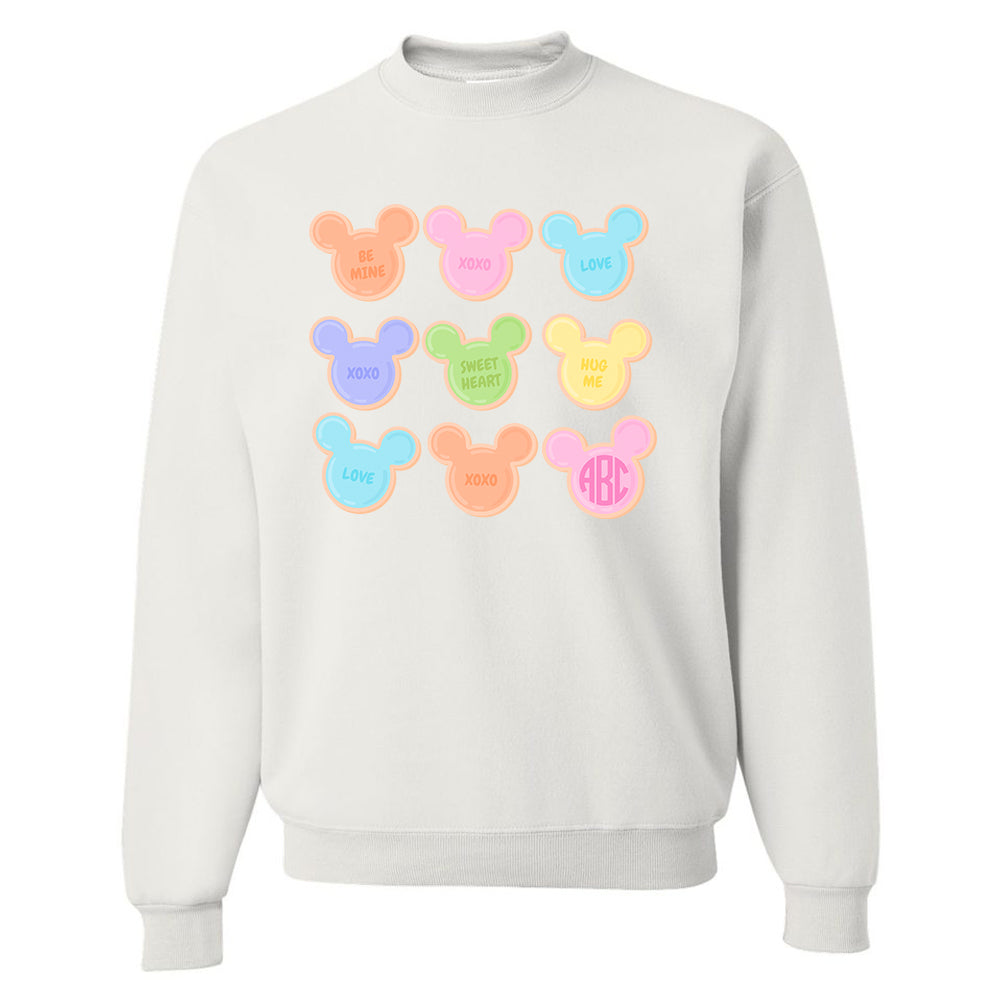 Monogrammed 'Mickey Valentine's Cookies' Crewneck Sweatshirt