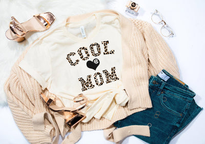 Monogrammed 'Cool Mom' Premium T-Shirt