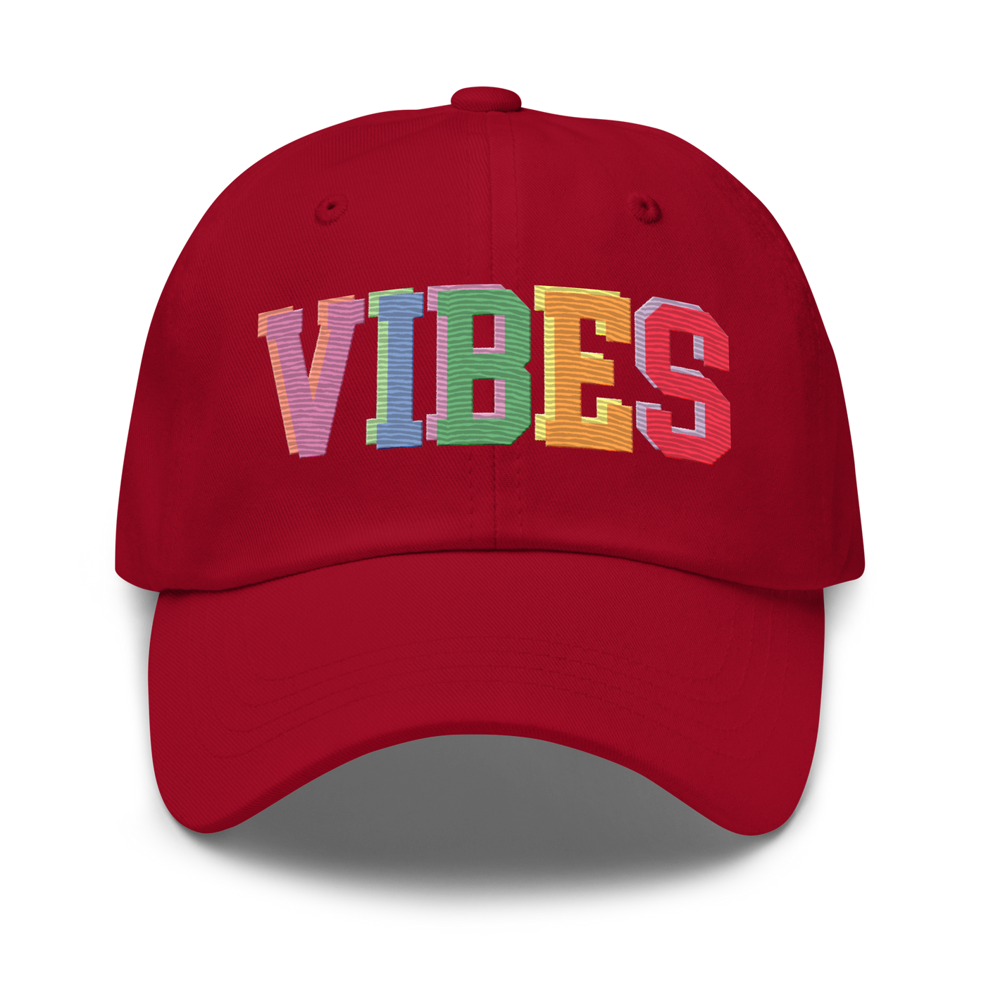'Vibes' Embroidered Hat
