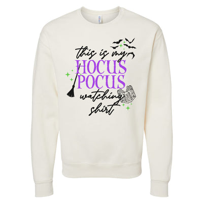 'This Is My Hocus Pocus Watching Shirt' Crewneck Sweatshirt