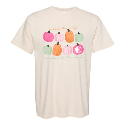 Monogrammed 'I Teach The Cutest Pumpkins' T-Shirt