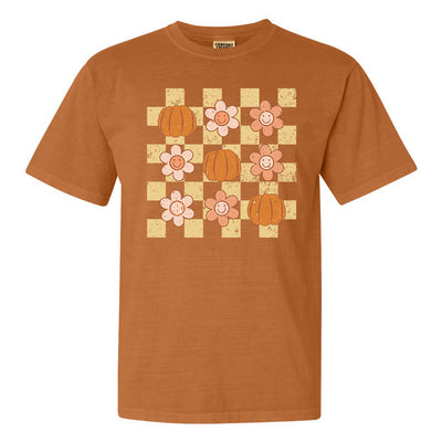 Monogrammed 'Daisy Pumpkin' T-Shirt