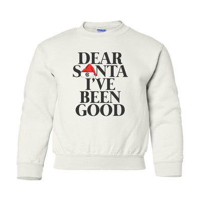 Kids Monogrammed 'Dear Santa' Crewneck Sweatshirt