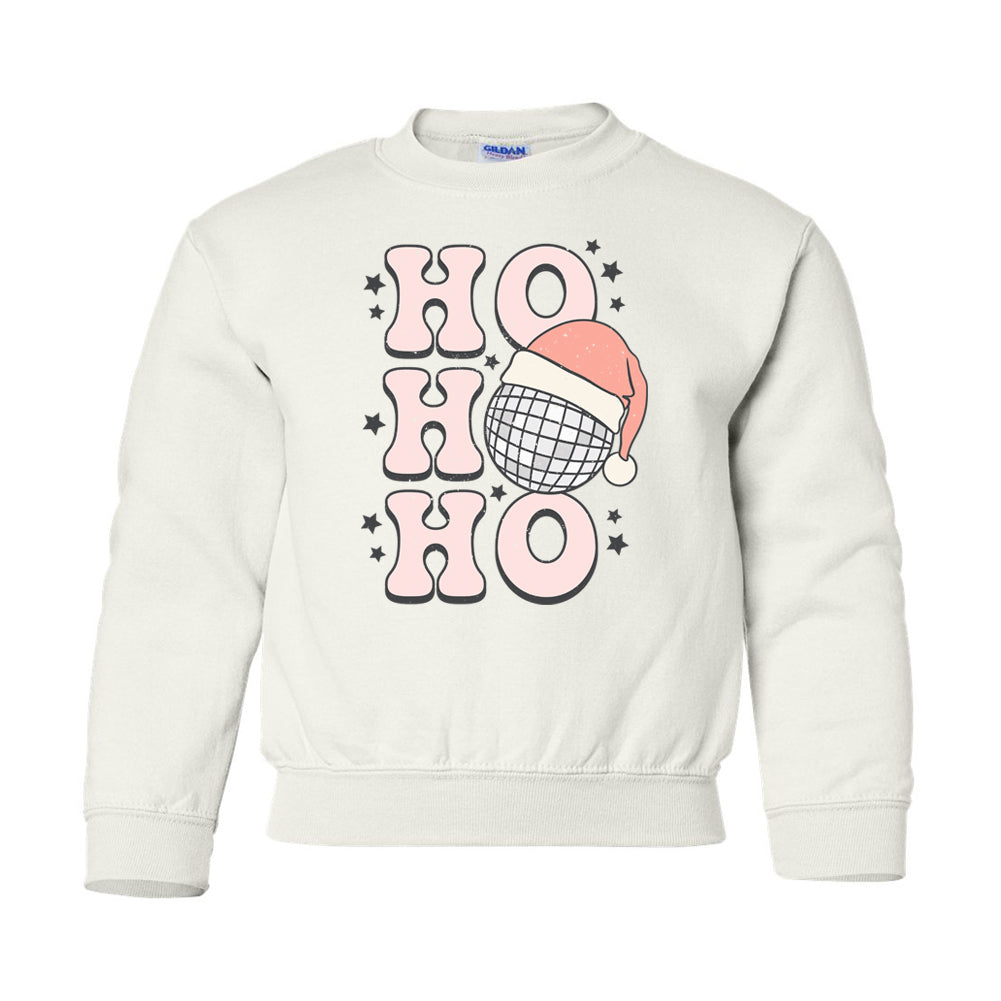 Kids 'Ho Ho Ho Disco' Crewneck Sweatshirt