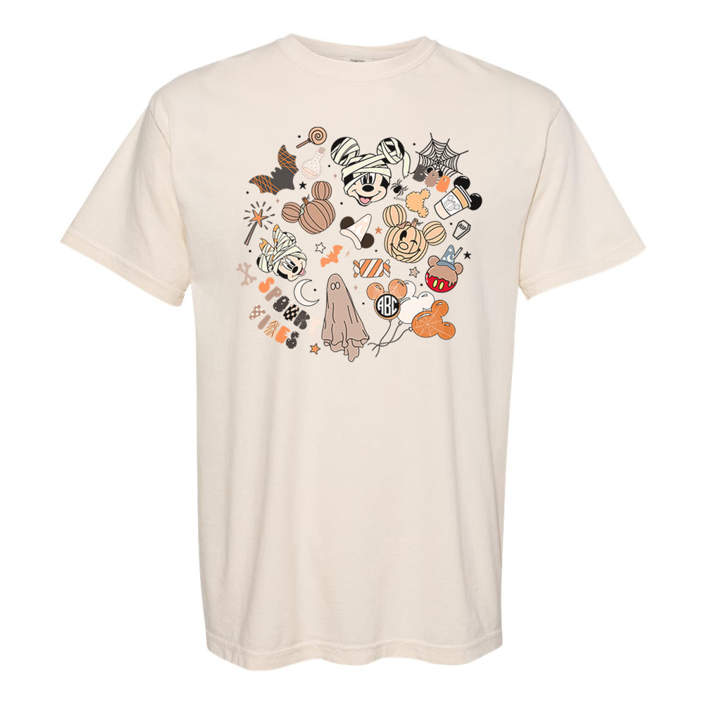 Monogrammed 'Disney Halloween' T-Shirt