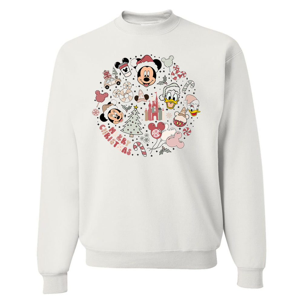 Monogrammed 'Mickey's Magic Christmas' Crewneck Sweatshirt