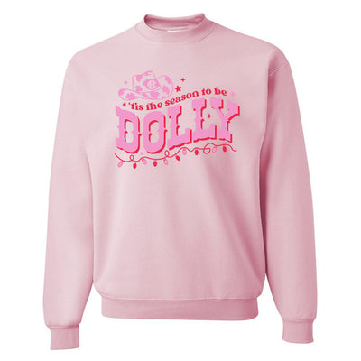 Monogrammed 'Holiday Dolly' Crewneck Sweatshirt