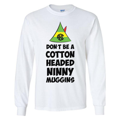 Monogram Shirt 'Cotton Headed Ninny Muggins'
