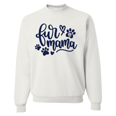 Monogrammed Fur Mama Pet Sweatshirt