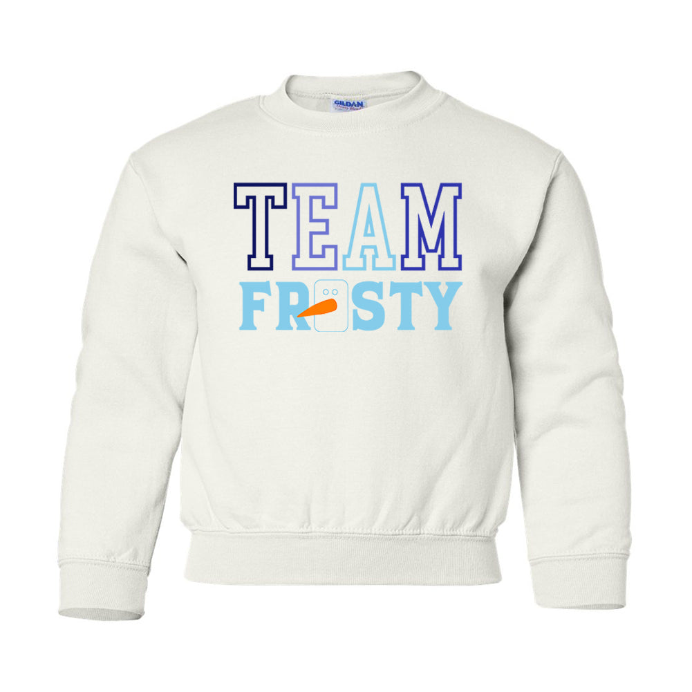 Kids 'Team Frosty' Crewneck Sweatshirt