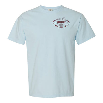 Monogrammed Football Game Day T-Shirt