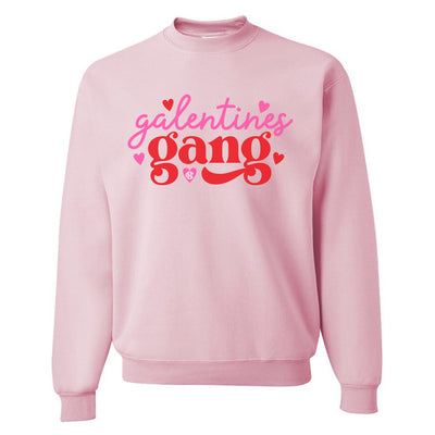 Monogrammed 'Galentine's Gang' Crewneck Sweatshirt