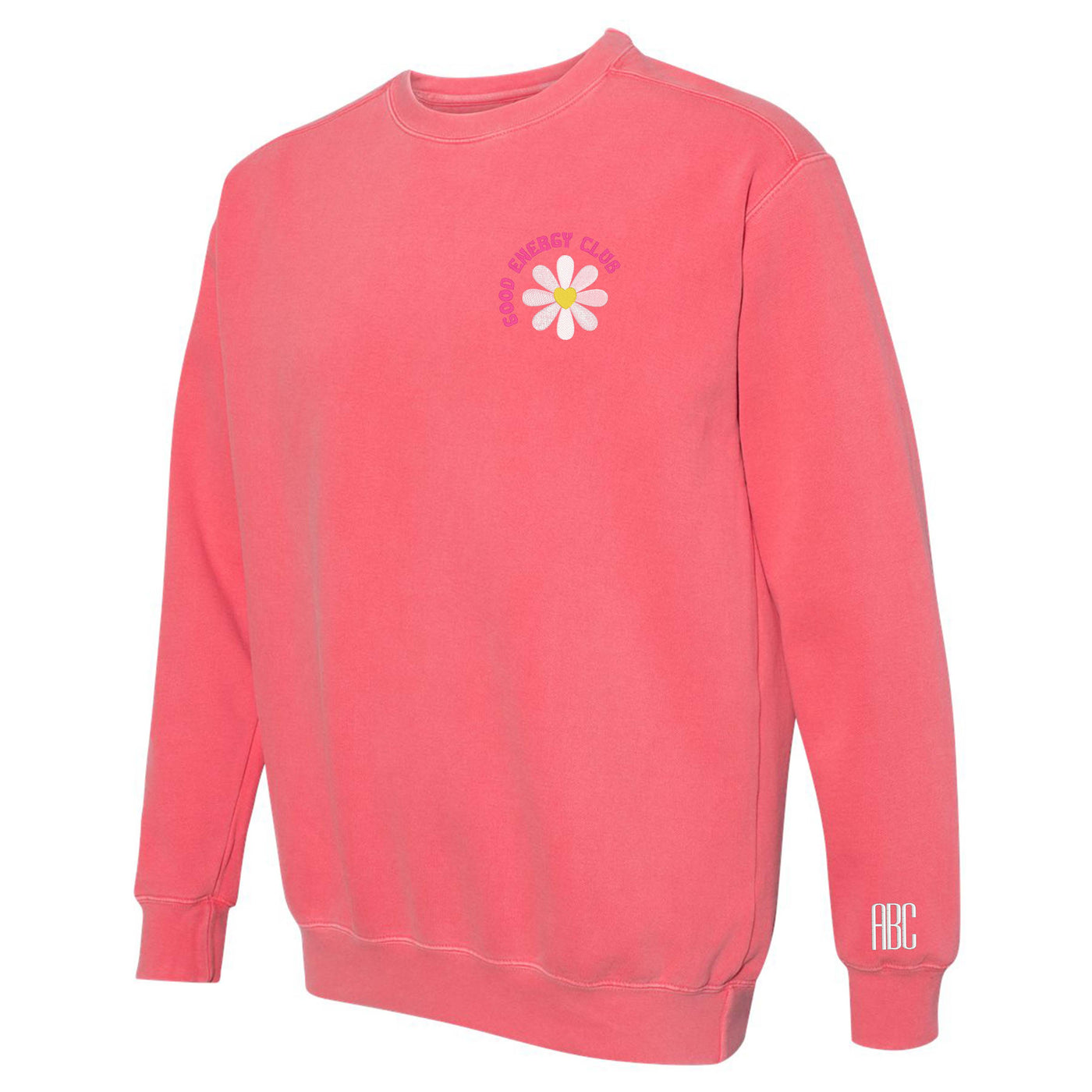 'Good Energy Club' Comfort Colors Sweatshirt