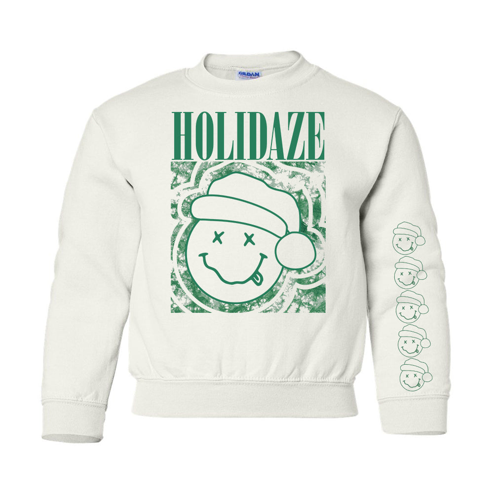 Kids 'Nirvana Christmas/Holidaze' Crewneck Sweatshirt