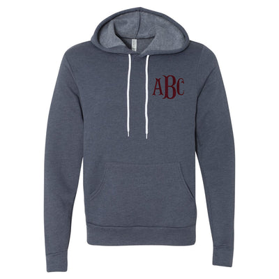 Monogrammed Premium Hooded Sweatshirt