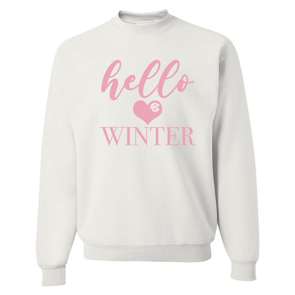 Winter Love Graphic Sweatshirrt