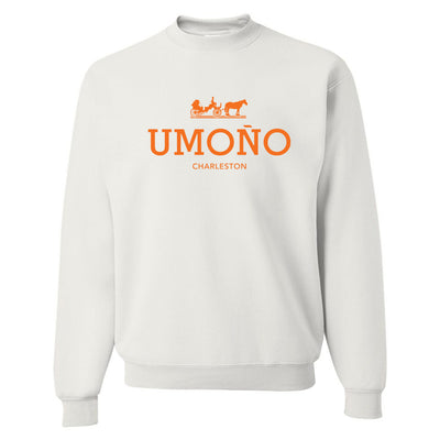 UM Orange Logo Crewneck Sweatshirt