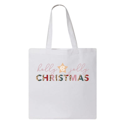 Christmas Holly & Jolly Tote Bag
