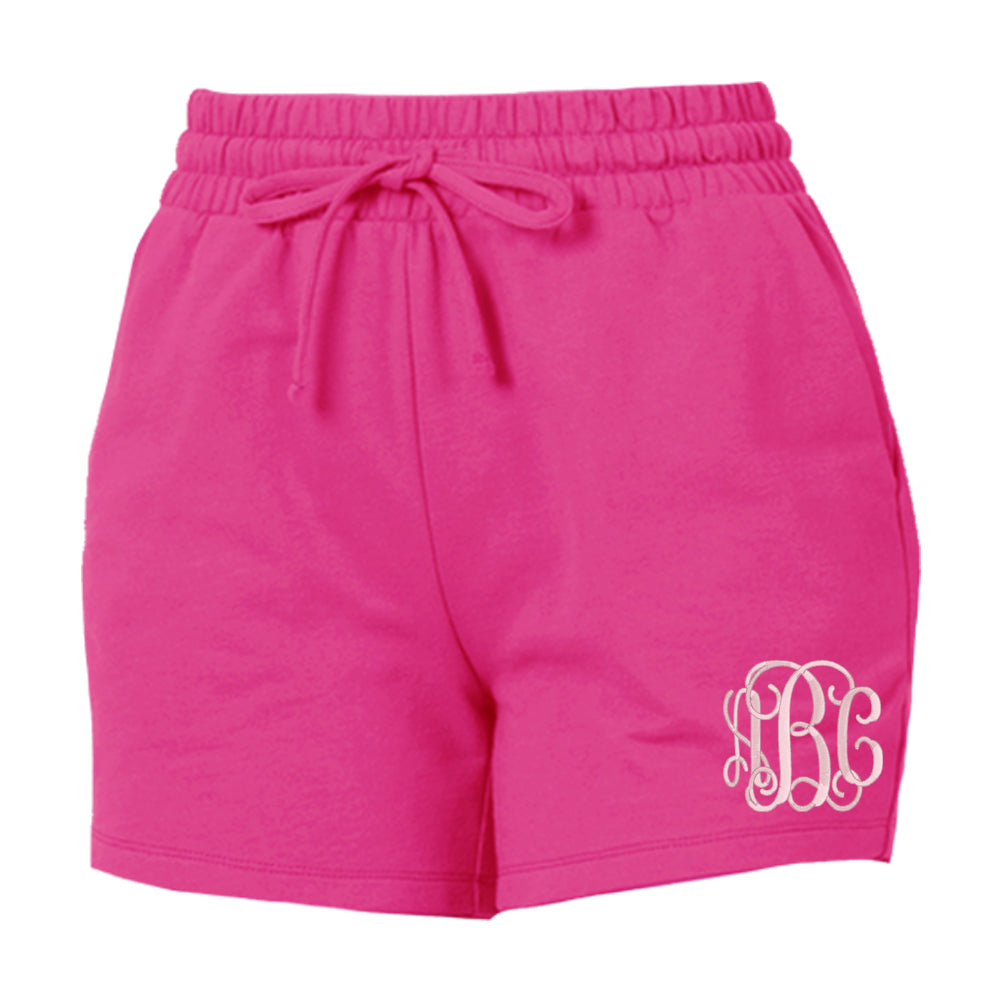 Monogrammed Lounge Shorts
