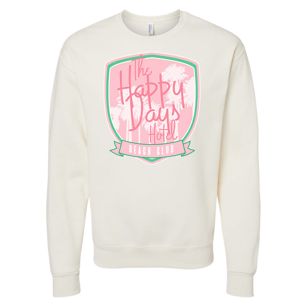 'Happy Days Hotel' Crewneck Sweatshirt