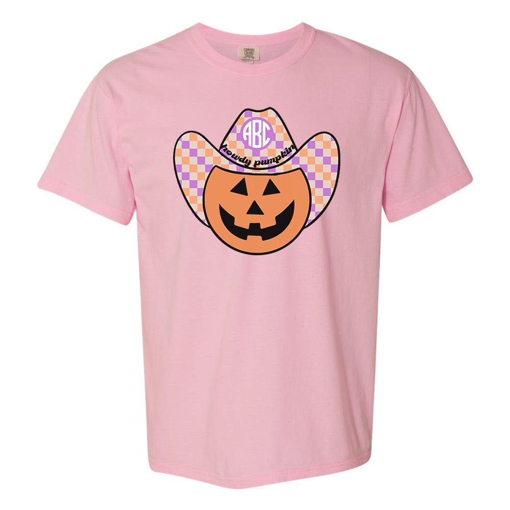 Monogrammed 'Howdy Pumpkin' T-Shirt