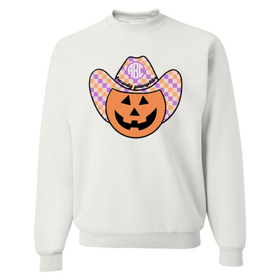 Monogrammed 'Howdy 'Pumpkin' Crewneck Sweatshirt