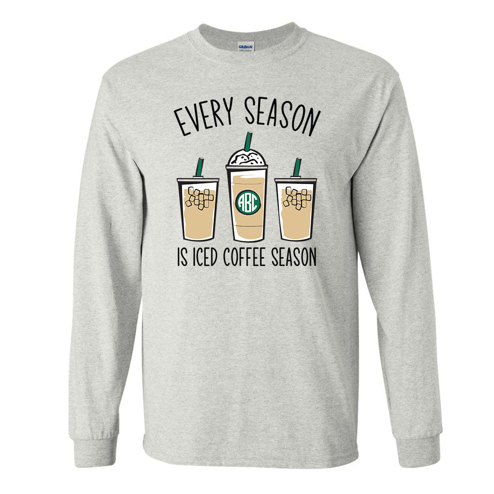 Iced Coffee Monogram Shirt