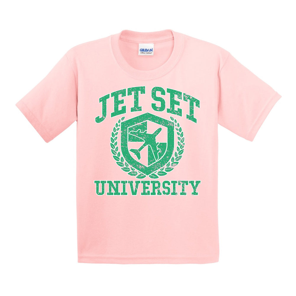 Kids 'Jet Set University' T-Shirt
