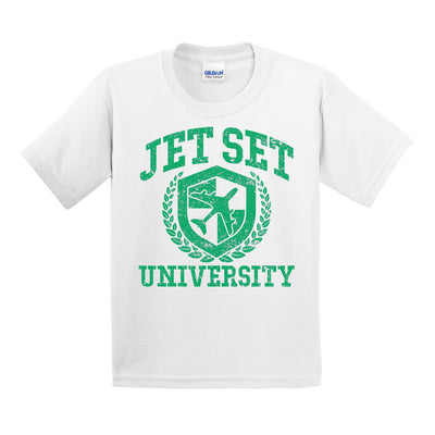Kids 'Jet Set University' T-Shirt