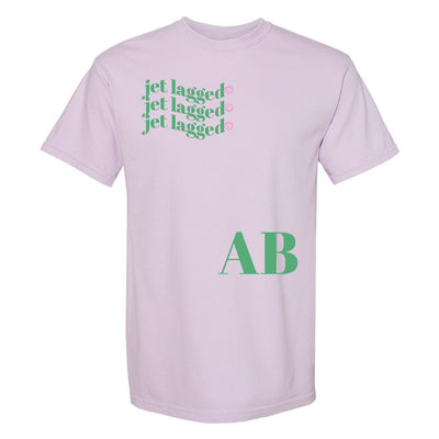 Initialed 'Jet Lagged' T-Shirt