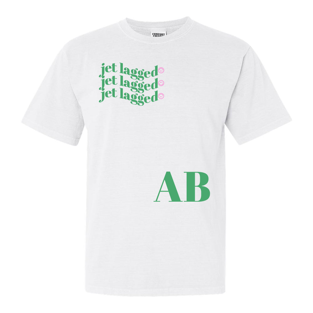 Initialed 'Jet Lagged' T-Shirt