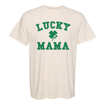 Monogrammed 'Lucky Mama' T-Shirt