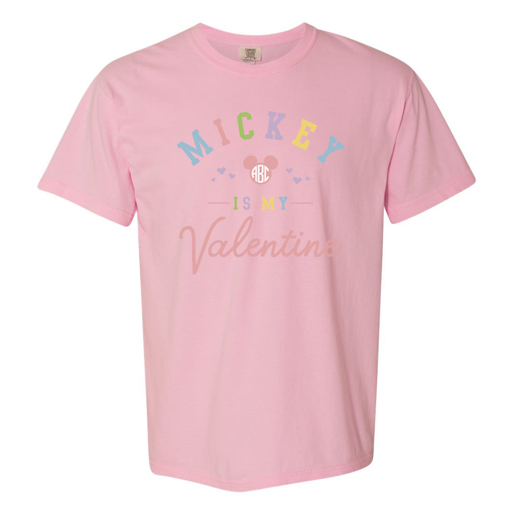 Monogrammed 'Mickey Is My Valentine' T-Shirt