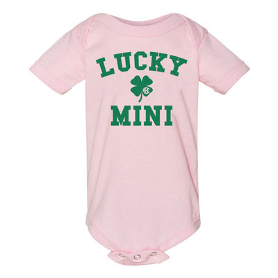 Monogrammed Infant 'Lucky Mini' Onesie