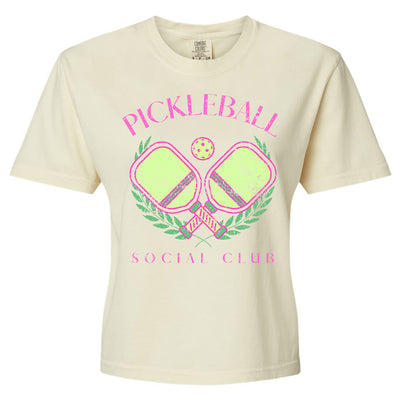 'Pickleball Social Club' Boxy T-Shirt