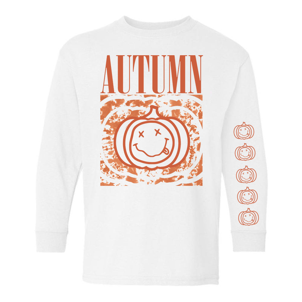 Kids AUTUMN 'Nirvana Pumpkin' Long Sleeve T-Shirt