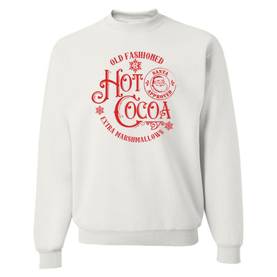 Monogrammed 'Old Fashioned Hot Cocoa' Crewneck Sweatshirt
