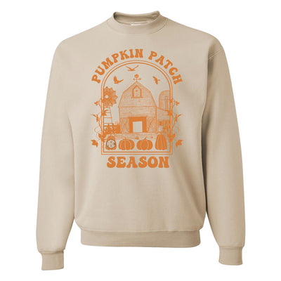 Monogrammed 'Pumpkin Patch Season' Crewneck Sweatshirt
