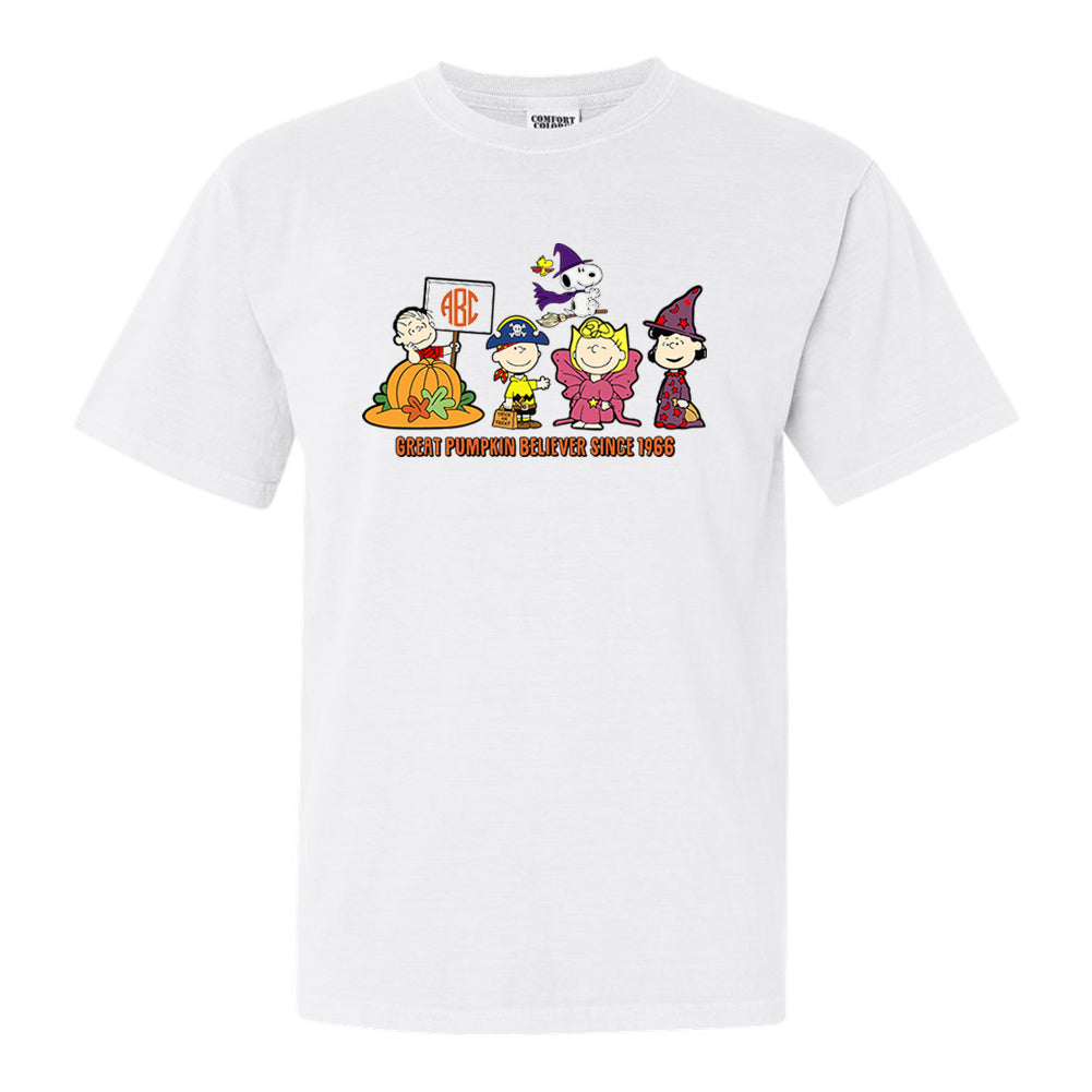 Monogrammed 'Charlie Brown Great Pumpkin' T-Shirt