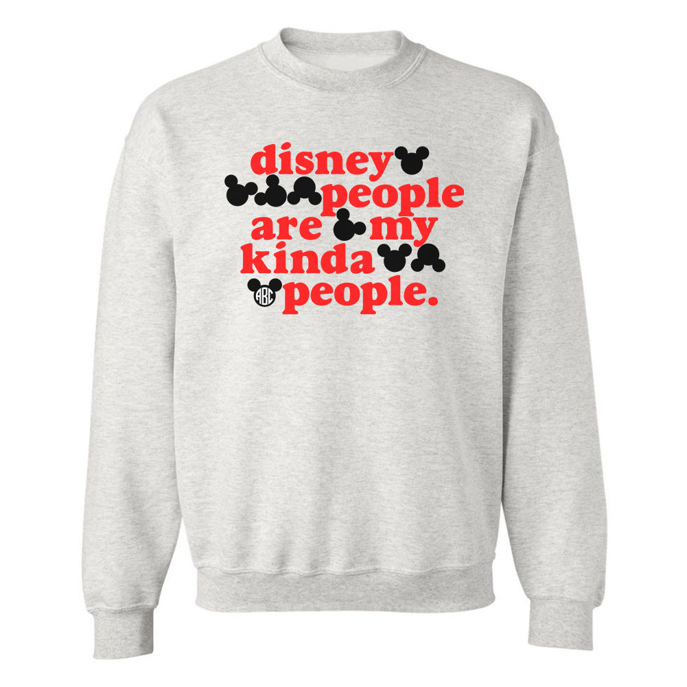 Monogrammed 'My Kinda People' Crewneck Sweatshirt