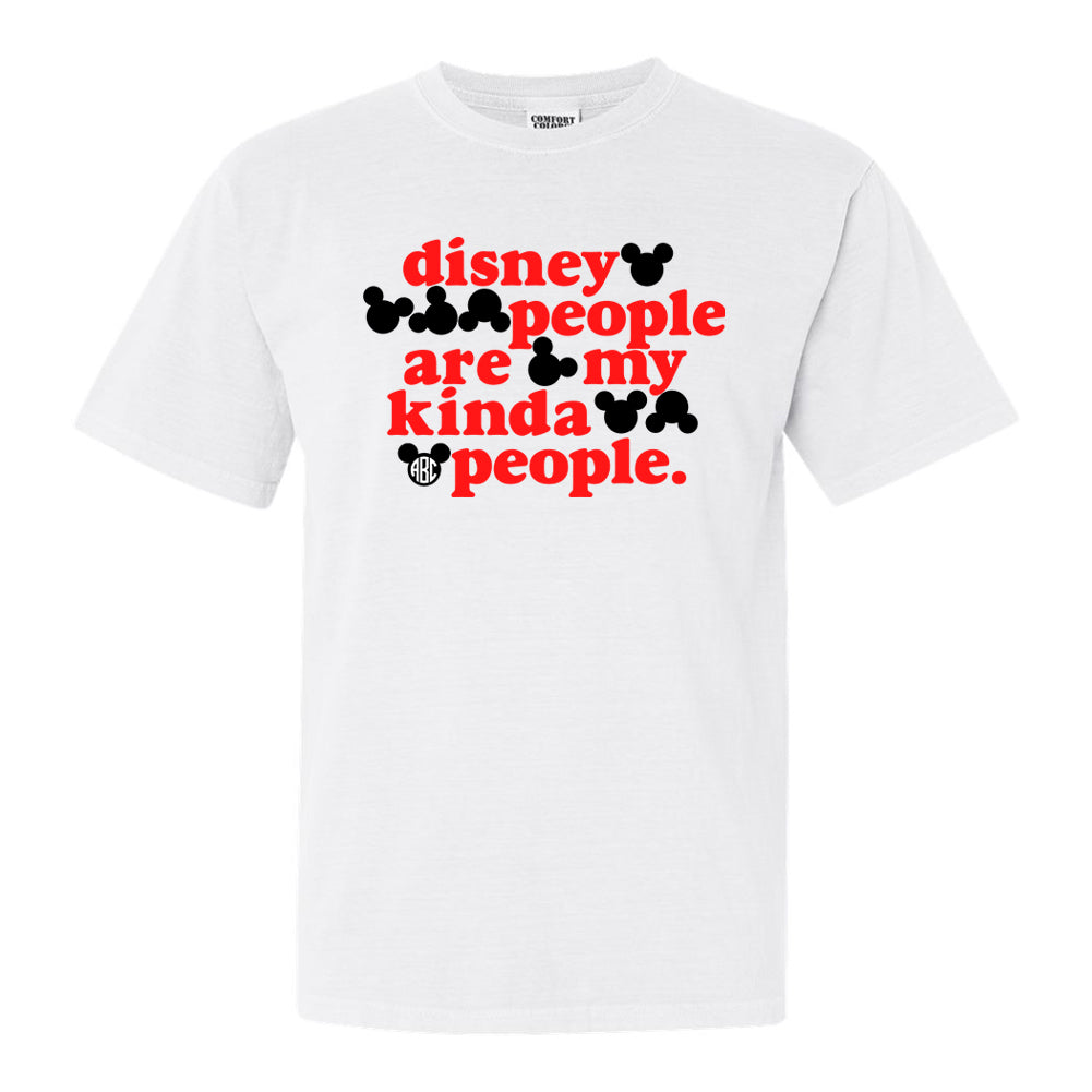 Monogrammed 'Disney People Are My Kinda People' T-Shirt