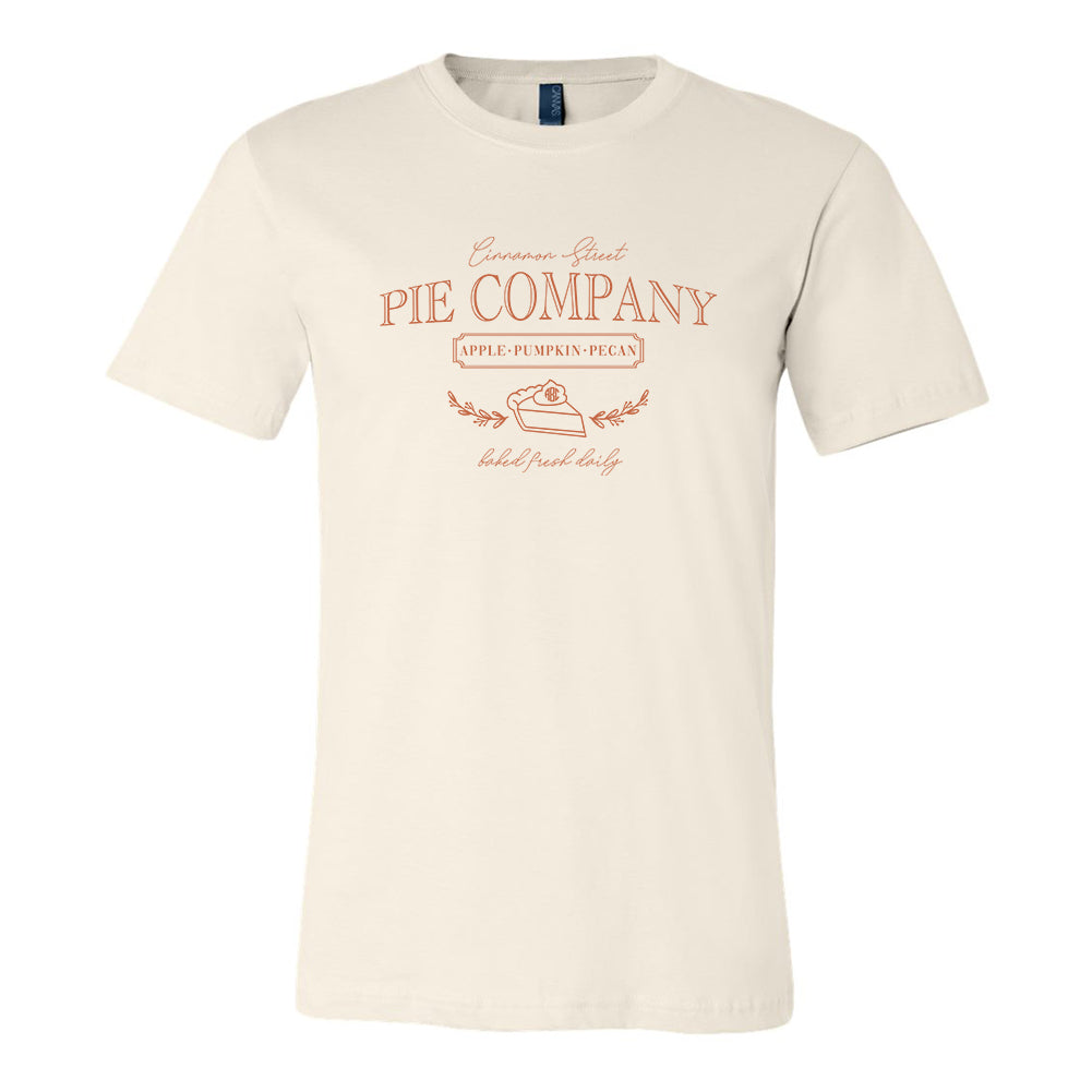 Monogrammed 'Pie Company' Premium T-Shirt