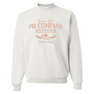 Monogrammed 'Pie Company' Crewneck Sweatshirt