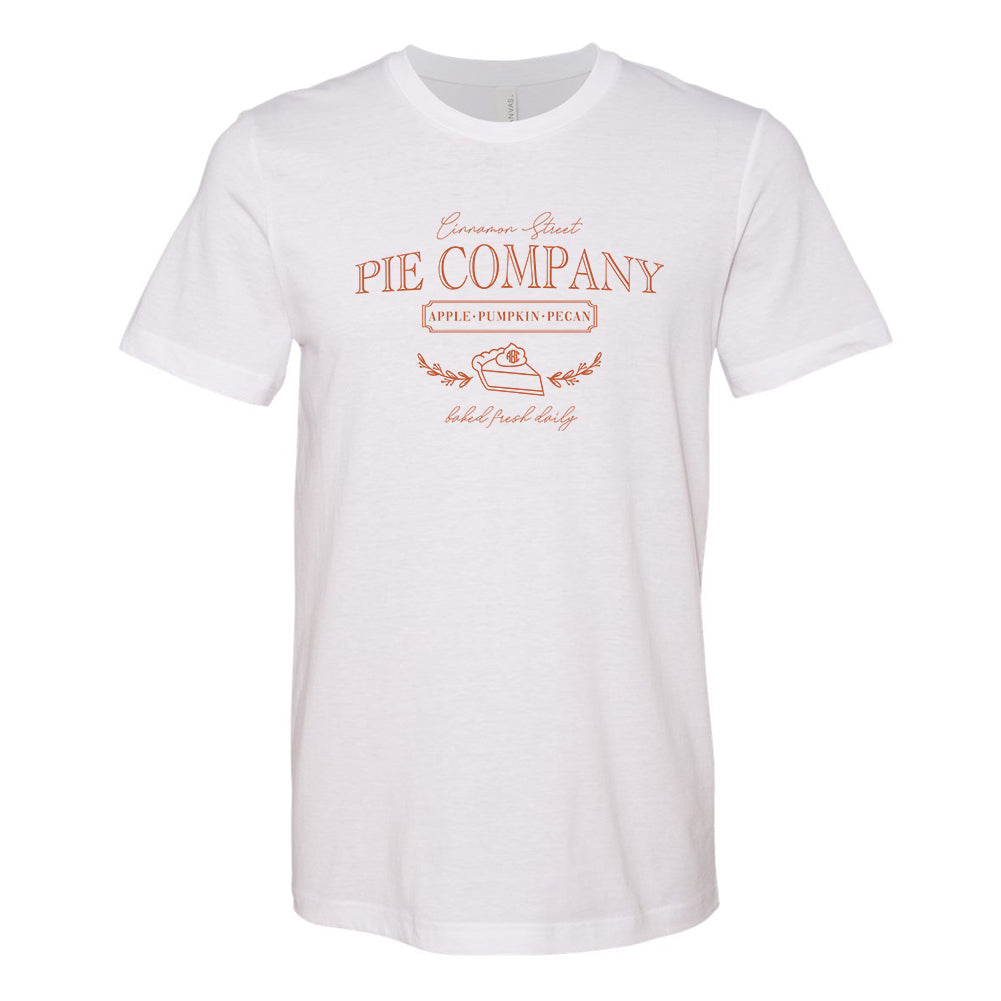 Monogrammed 'Pie Company' Premium T-Shirt