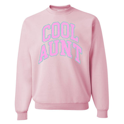 'Varsity Cool Aunt' Crewneck Sweatshirt
