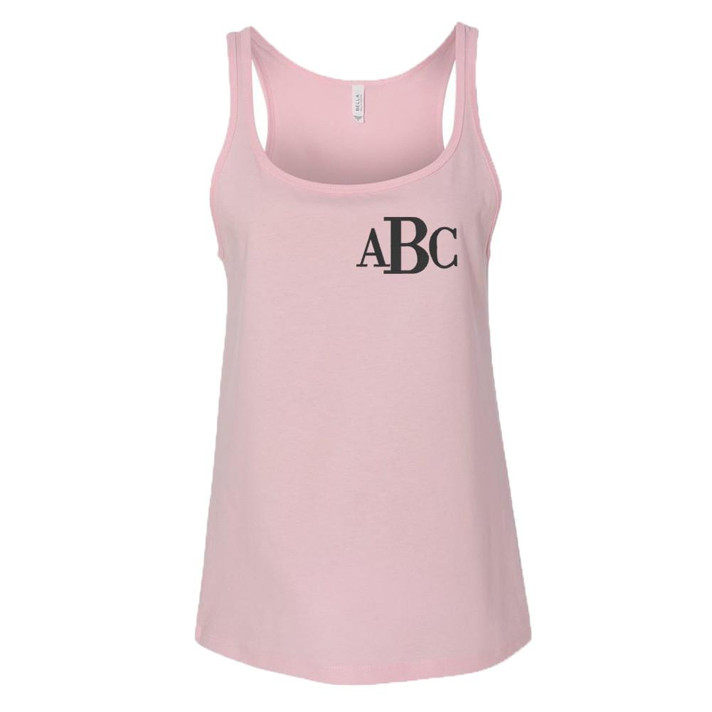 Monogrammed Relaxed Tank Top